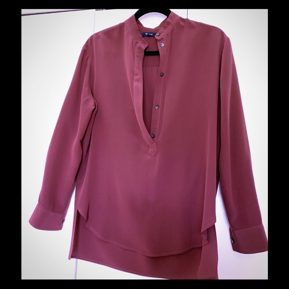 Madewell silk tunic (xs)